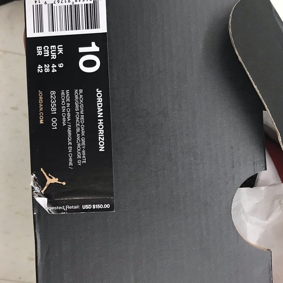 Jordan Horizon size 10 BRAND NEW IN BOX - Picture 5 of 5